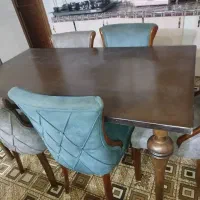میز ناهار خوری ۶نفره کاملا نو بدون هیچ‌ زدگی