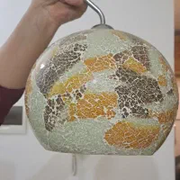 لوستر توری و شیشه ای|لوستر و چراغ آویز|تبریز, |دیوار