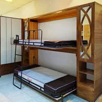 تخت دو طبقه|تخت و سرویس خواب|مشهد, شهرک صنعتی توس|دیوار