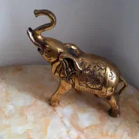 فیل و اسب برنز