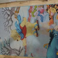 فرش طرح کودک سایز۱در۱.۵درحدسالم بدون سوختگیو پارگی|فرش|تهران, کیانشهر|دیوار