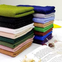 شال پفکی منگوله دار