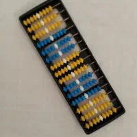 چرتکه چینه چوب خط ابزار ریاضی دبستان