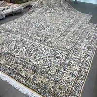 فرش دستباف (بساک)جفت۹ متری یکی خوب یکی تخ نما شده|فرش|مشکیندشت, |دیوار