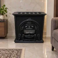 بخاری گازی طرح شومینه