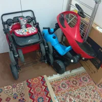 کالسکه و روروعک و موتور اسباب بازی