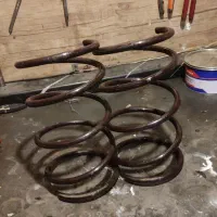 فنر لنزو پژو کمک پژو  کمک عقب ۲۰۶ تخته سه بعدی پژو