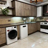 کابینت ام دی اف به همراه هود|کتابخانه، شلف، قفسههای دیواری|اصفهان, فرهنگیان|دیوار