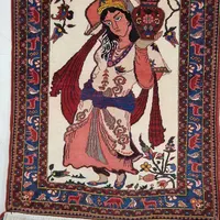 فرش بختیاری دختر کوزه به دست|فرش|تهران, منیریه|دیوار