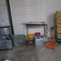 وسایل کامل مرغ فروشی زنده