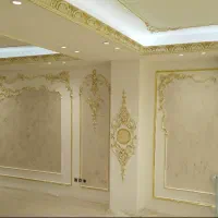 نصب و اجرای گچبری پیش ساخته، پتینه، ورق طلا|خدمات پیشه و مهارت|تبریز, |دیوار