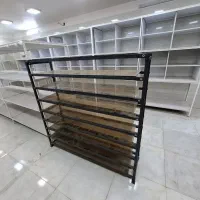 قفسه فلزی|کتابخانه، شلف، قفسه‌های دیواری|قم, امامزاده ابراهیم|دیوار