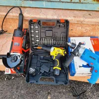 3قلم دلر شارژی ko آمریکایی فرز متوسط دلر چکشی درل