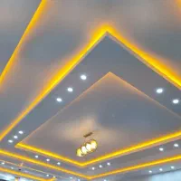 گچکاری ،سفیدکاری،نورمخفی،