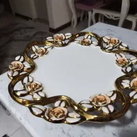 میوه خوری و شیرینی خوری و شکلات خوری دور طلایی