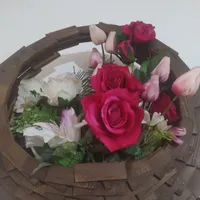 گلدون قاب چوبی زیبا۷۰سانتی