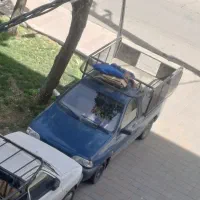 پراید وانت مدل ۹۵ باربند مبلی