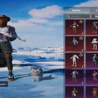 اکانت پابجی معاوضه با اکانت انفور یخی