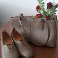 کیف و کفش چرم کاملا نو