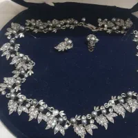 بدلیجات رنگ ثابت مال  بحرینی گردنبد  سنگ عقیق