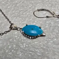 نیم ست فیروزه عجمی نیشابور اصل|جواهرات|تهران, شهرک غرب|دیوار