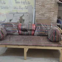 تخت سنتی چوبی