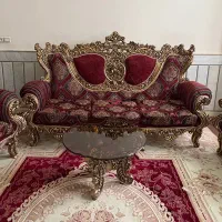 مبل سلطنتی 9 نفره همراه ناهار خوری