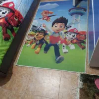 تخت یک نفره  و پرده|تخت و سرویس خواب|ورامین, خیر آباد|دیوار