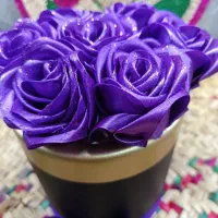 گل رز روبانی|گل مصنوعی|رشت, توشیبا|دیوار