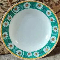 دو عدد بشقاب قدیمی