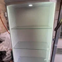 کمد دکوری .جاکفشی چراغدار مدرن