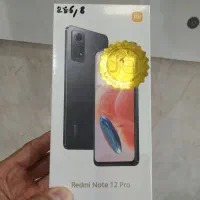شیائومی Note 12 pro 4G  حافظه 256 رم 8   آکبند