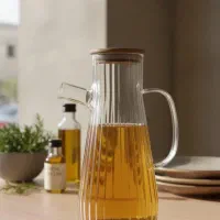 شیشه پیریکس و بامبو عمده و تک|ظروف سرو و پذیرایی|بندر گناوه, |دیوار