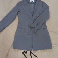 کت بافت و شلوار لی