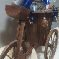 بار چوبی مدل  کالسکه|بوفه، ویترین، کنسول|صدرا-فارس, فاز ۱|دیوار