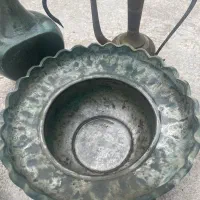 ظروف مسی قدیمی نقش دار