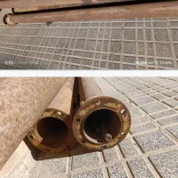 70متر لوله دست دوم پنج با تمام متعلقات