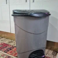سطل زباله بزرگ دوجداره پدالی