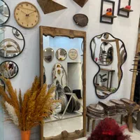 آینه قدی چوبی (روستیک)