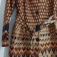 پالتو بارونی و بافت مشکی سایز ۳۶-۴۰|لباس|خرم‌آباد, |دیوار