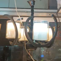 آو.یز سالن مدل فنری|لوستر و چراغ آویز|شیراز, گلکوب|دیوار