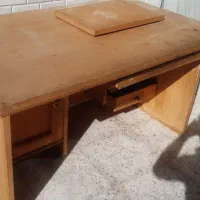 میز کامپیوتر تمام چوب در حد نو|میز تحریر و کامپیوتر|نجفآباد, امیرآباد|دیوار