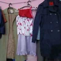 انواع لباس زنانه ومردانه وبچه گانه مغازه فقط ۵۰