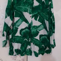 لباس در حد نو مجلسی  شومیز پالتو بارونی شال بافت