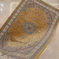 فرش ماشینی تمام ابریشمی|فرش|تهران, نیلوفر|دیوار