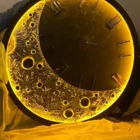 ساعت دیواری نوری