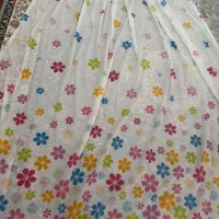 پرده سالم حریر نو چند عدد