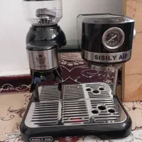 دستگاه قهوه ساز نیمه صنعتی صفر به همراه آسیاب