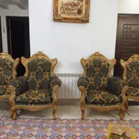 فروش یک دست مبل ۹ نفره استیل|مبلمان خانگی و میز عسلی|رشت, حمیدیان|دیوار