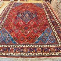 قالی دستباف میمه اصفهان از جنس کرک